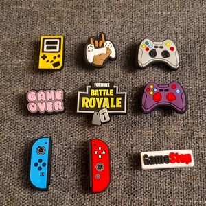 Video Game Shoe Charms for Crocs